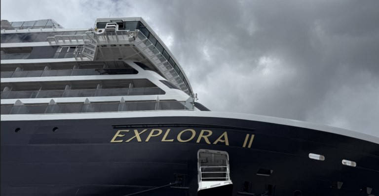 Explora II in port in Tenerife, Canary Islands 2025